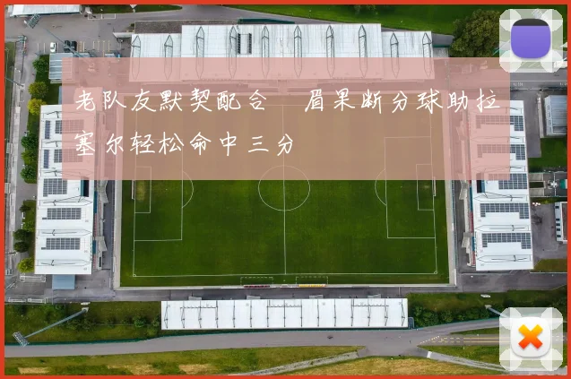 老队友默契配合濃眉果断分球助拉塞尔轻松命中三分